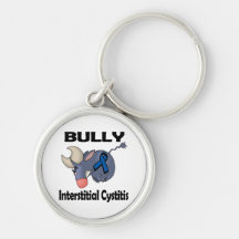 BULLy Interstitial Cystitis Keychain