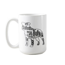 Bully Shape with rescue words Mug