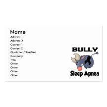 BULLy Sleep Apnea Business Card