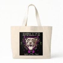 Bullys, the Leader of the Pack Dog Tote Bag
