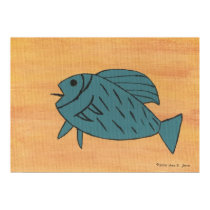 Bulti-Fish Poster posters by Sonia_Jensen Bulti-Fish Poster posters