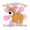 Bum Shaker Corgi Girl's Ringer T-Shirt