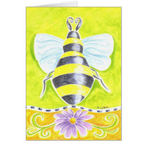 Bumble Bee and Purple Daisy cards