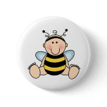 Bumble Bee Baby Pinback Button