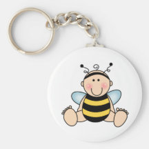 Bumble Bee Baby Keychains