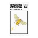 Bumble Bee Baby Shower Postage Stamp stamp