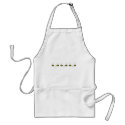 Bumble Bee Bows In A Row Apron