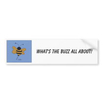 Bumble Bee Bumper Sticker bumper stickers