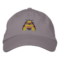 Bumble Bee Embroidered Baseball Cap