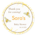Bumble Bee Favour Sticker or Address Label sticker