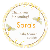 Bumble Bee Favor Sticker or Address Label