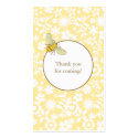Bumble Bee Favour Tag profilecard