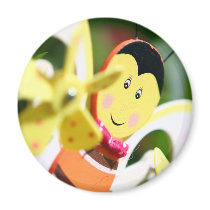 Bumble Bee Fun Fridge Magnet