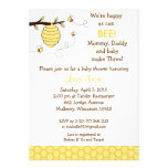 Bumble Bee Honeycomb Baby Shower Invitations