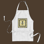 Bumble Bee Illustration Apron aprons
