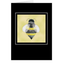 Bumble Bee Illustration Card