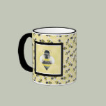 Bumble Bee Illustration Mug