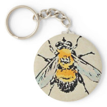Bumble Bee Key Ring Keychains