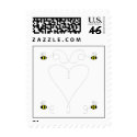Bumble Bee Love Postage Stamp