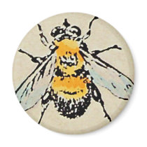 Bumble Bee Magnet by ericar70 Bumble Bee Magnet