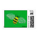 Bumble Bee Postage Stamp by Ametisti Bumble Bee Postage Stamp