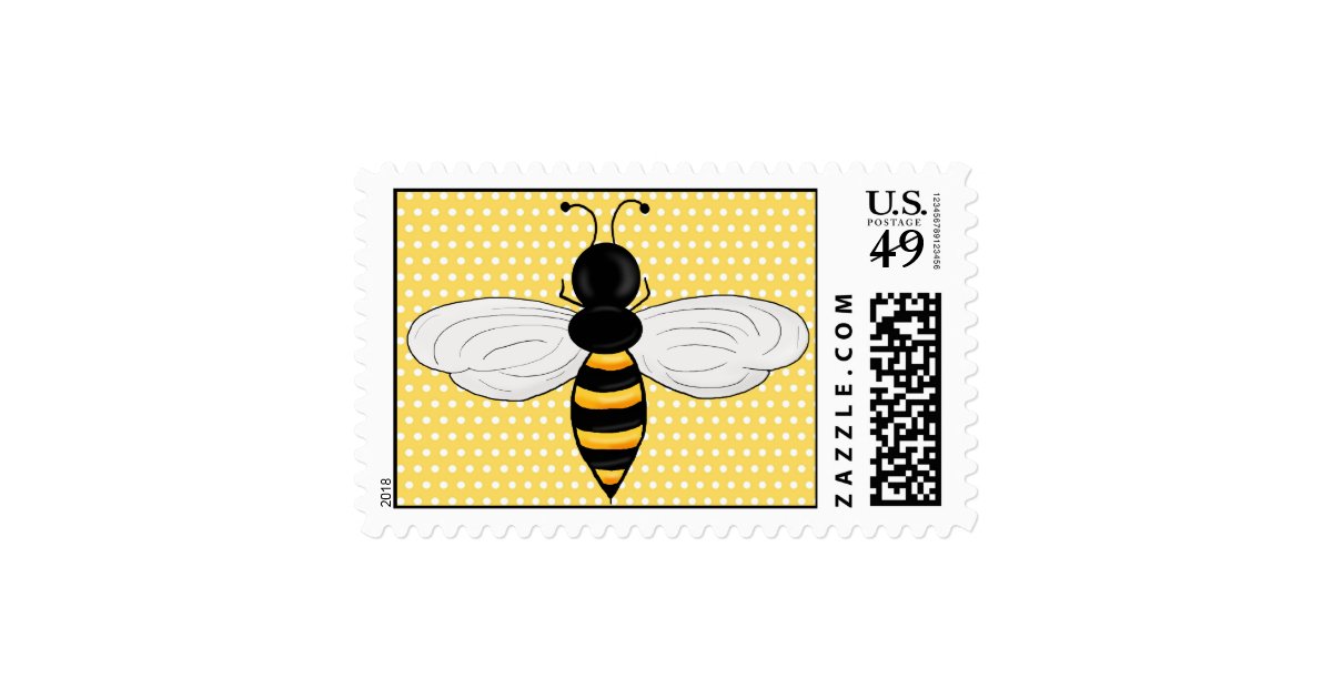 Bumble Bee Postage Stamps | Zazzle