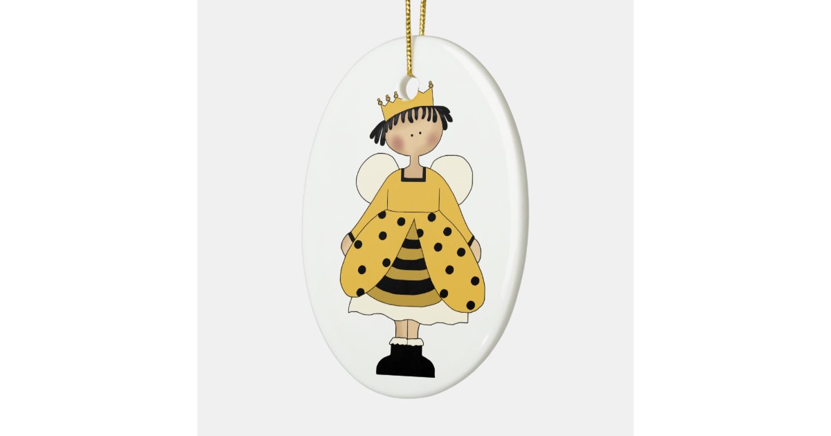 bumble bee princess ornament zazzle bumble bee princess ornament zazzle