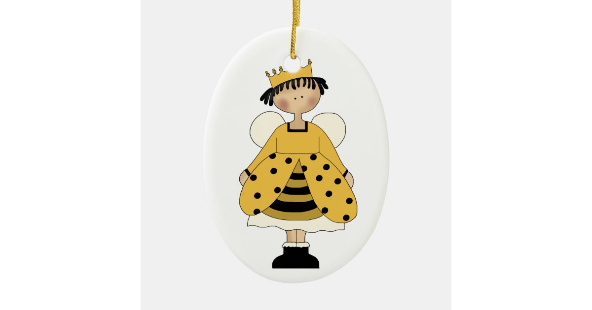 bumble bee princess ornament zazzle bumble bee princess ornament zazzle