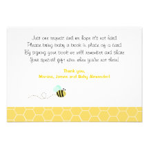 Bumble Bee RSVP Enclosure Cards