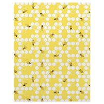 Bumble Bee Scrapbook Paper Letterhead Template