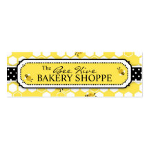Bumble Bee Skinny Business Card
