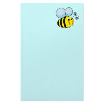 Bumble bee stationery design