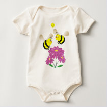 Bumble Bees in Love Infant Creeper t-shirts