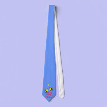 Bumble Bees in Love Tie ties
