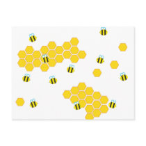 Bumblebee Buzz Postcard