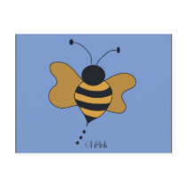 Bumblebee Card postcards by lilink Bumblebee Card postcards