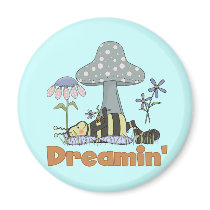 Bumblebee Dreamin' magnets