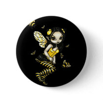 Bumblebee Fairy Button