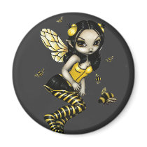 "Bumblebee Fairy" Magnet by strangeling "Bumblebee Fairy" Magnet