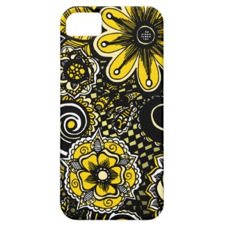 Bumblebee Floral iPhone 5 Cases
