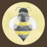 Bumblebee Illustration Sticker stickers
