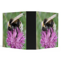 Bumblebee on a Thistle Avery Binder