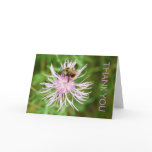 Bumblebee on Flower Blossom Thank You Cards