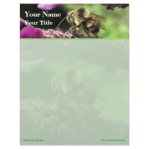Bumblebee Top Border Letterhead