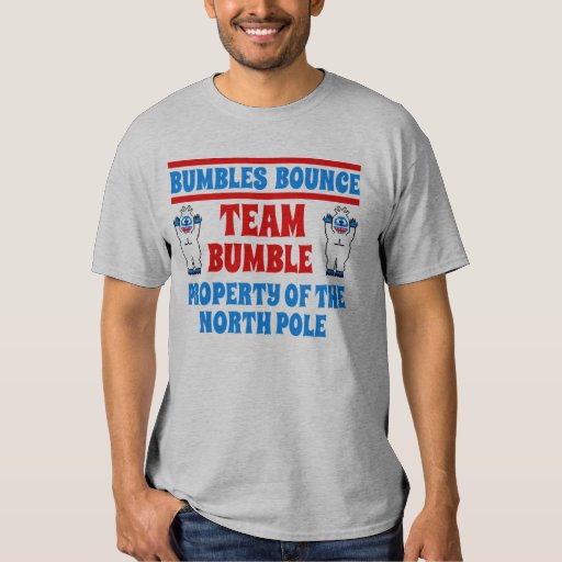 Bumbles Bounce Team Bumble Funny Christmas T Shirt Zazzle
