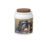 Bumblesnot treat jar: Got treats? Candy Dish at Zazzle