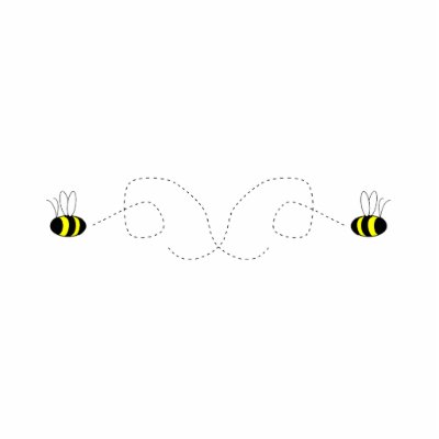 Bumbling Bumble Bees Ornament Photo Sculptures by bugspot