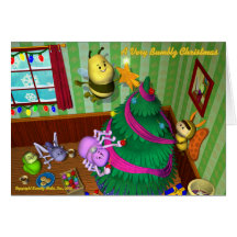 Bumblz Christmas Card #2 - Customized