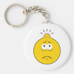 Bump On Head Smiley Face Keychains