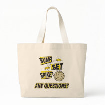 Bump Set Spike Volleyball Gift bags by Volleyball_TShirts Bump Set Spike Volleyball Gift bags